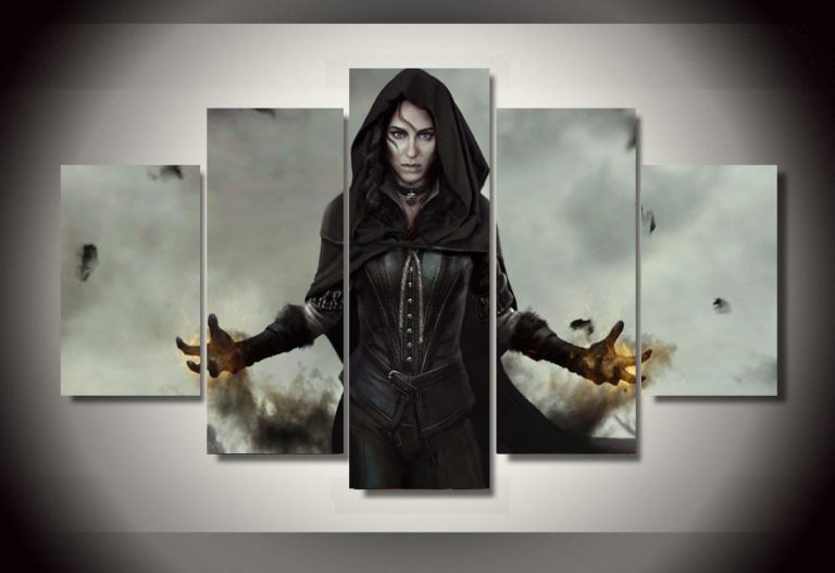 Witcher Women Multi Canvas Art