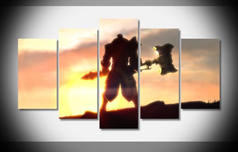League Of Legends Jayce Multi Canvas Art