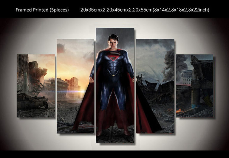 Superman Multi Canvas Art