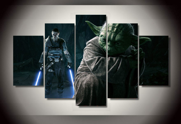 Star Wars Yoda Multi Canvas Art