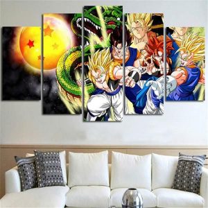 Dragon Ball Z Multi Canvas Art