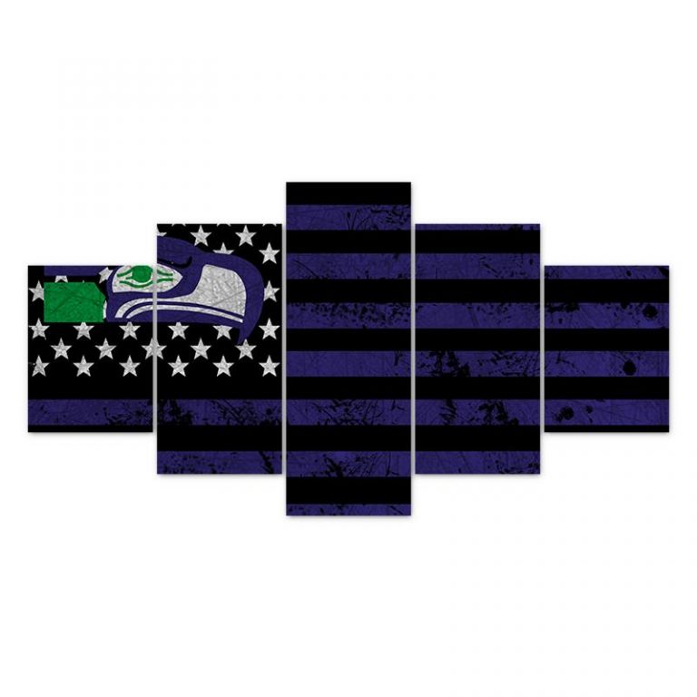 NFL Seattle Seahawks Multi Canvas Art