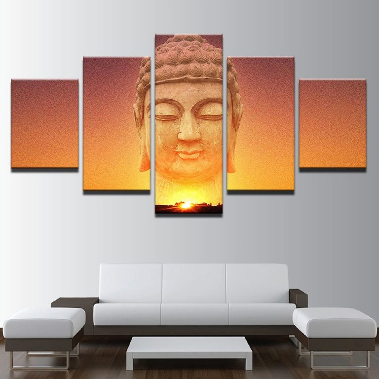 Sunlight Buddha Multi Canvas Art