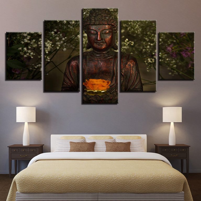 Buddha Forest Multi Canvas Art
