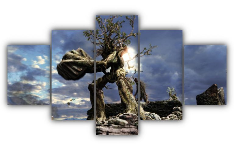 Wrath of the Ents Multi Canvas Art