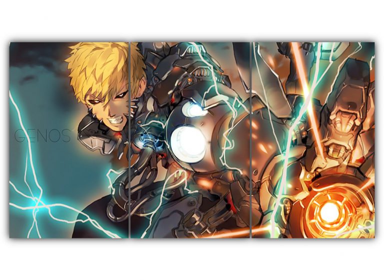Genos - Fan Art Multi Canvas Art