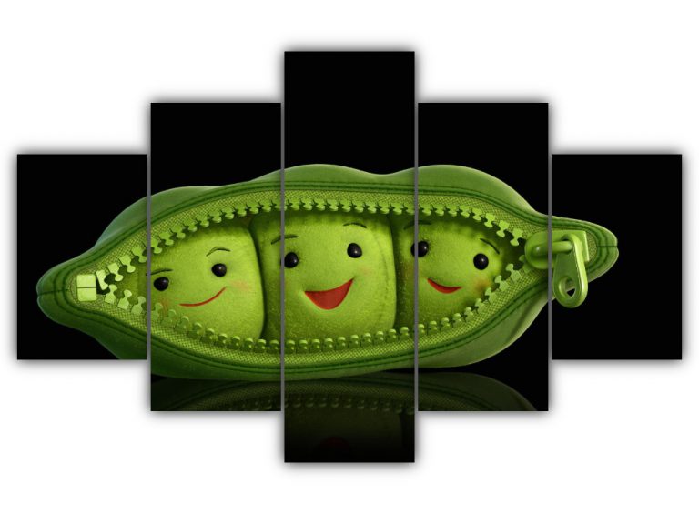 Peas in a Pod Multi Canvas Art