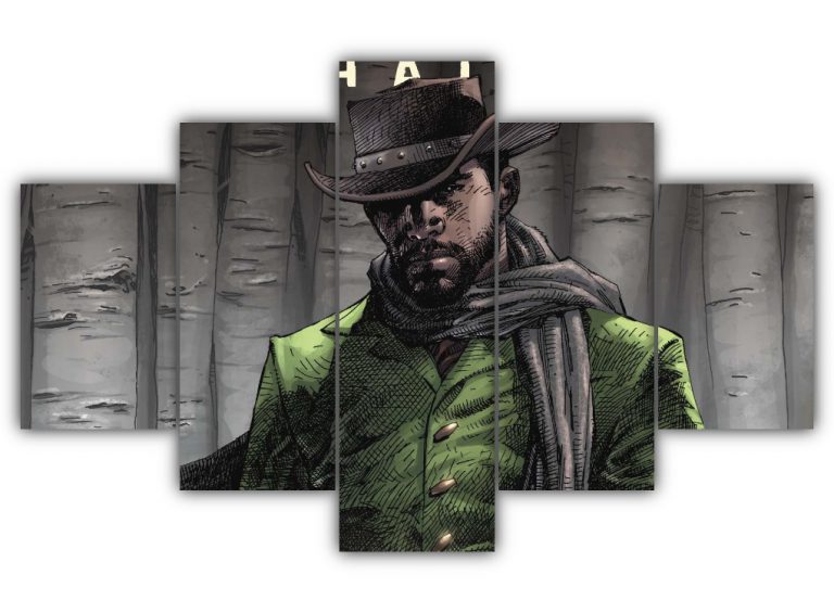 Fearless Django Multi Canvas Art