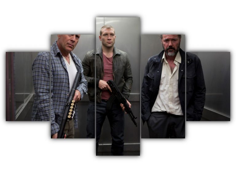 McClane with Allies Multi Canvas Art