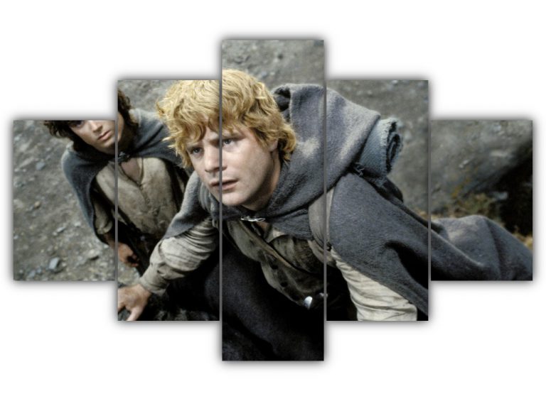 Sam and Frodo Multi Canvas Art