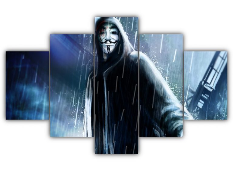 V in Action Multi Canvas Art