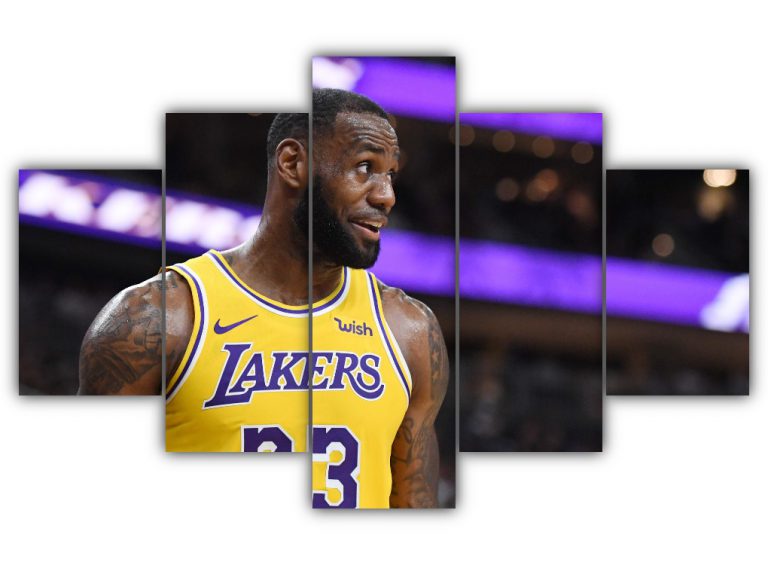 LeBron James Multi Canvas Art