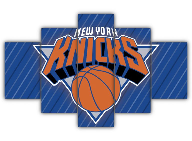 New York Knicks Logo Multi Canvas Art