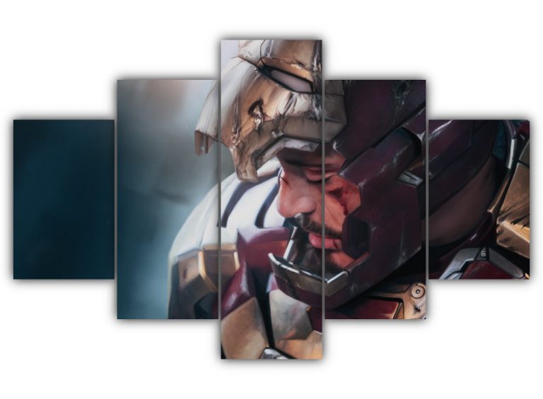 Tony Stark Multi Canvas Art