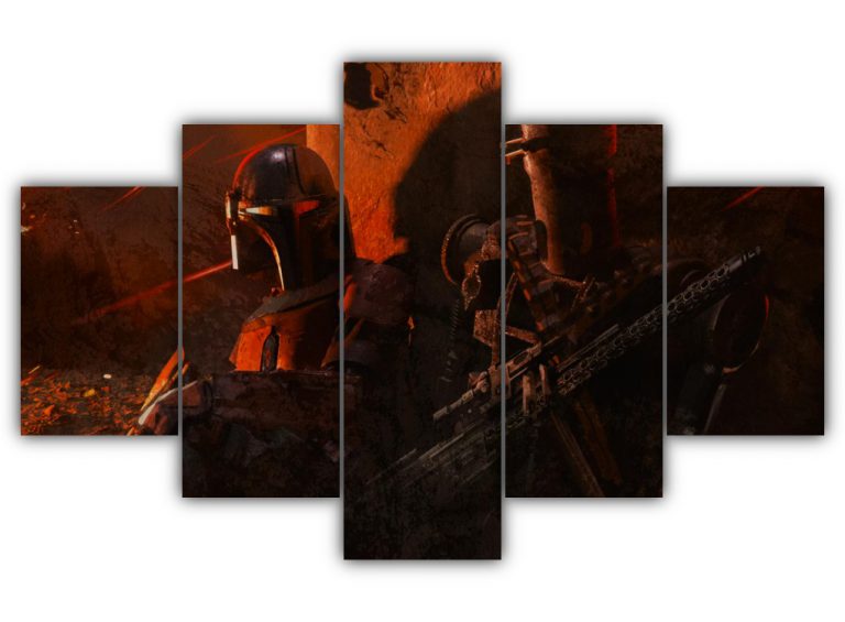 Caught in Crossfire Multi Canvas Art