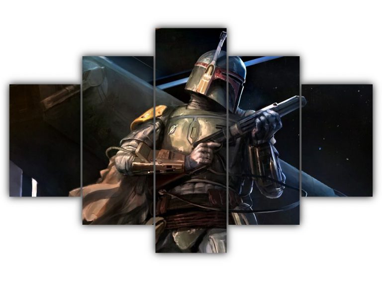 Boba Fett Multi Canvas Art