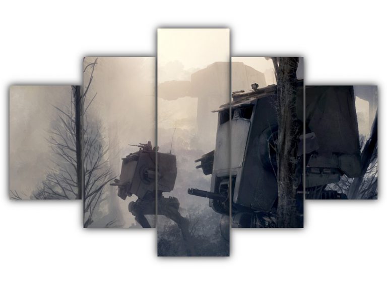 Star Wars Combat Droids Multi Canvas Art
