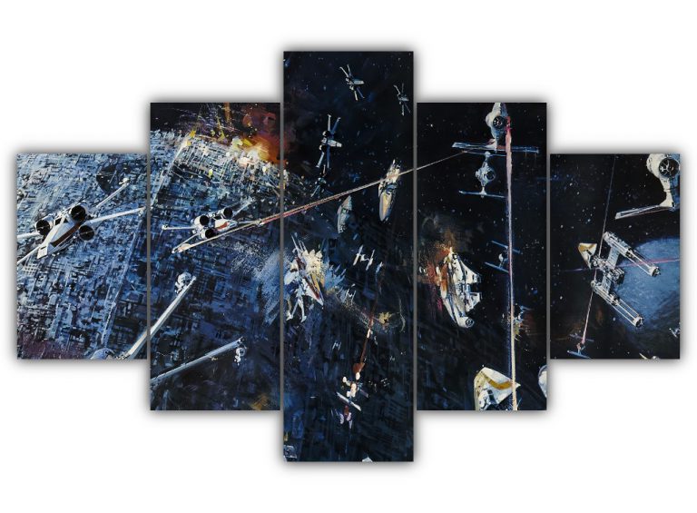 Star Wars Poster Multi Canvas Art