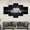 Star Wars Typography Multi Canvas Art
