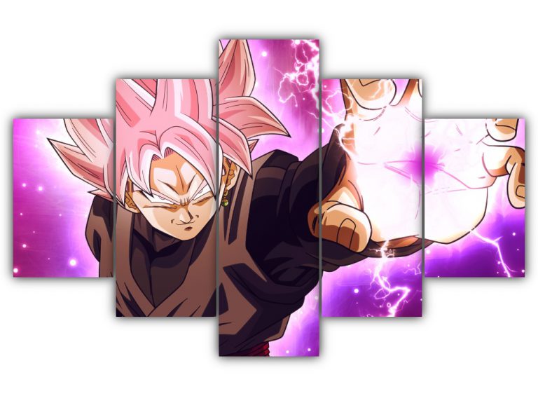 SSR Black Multi Canvas Art