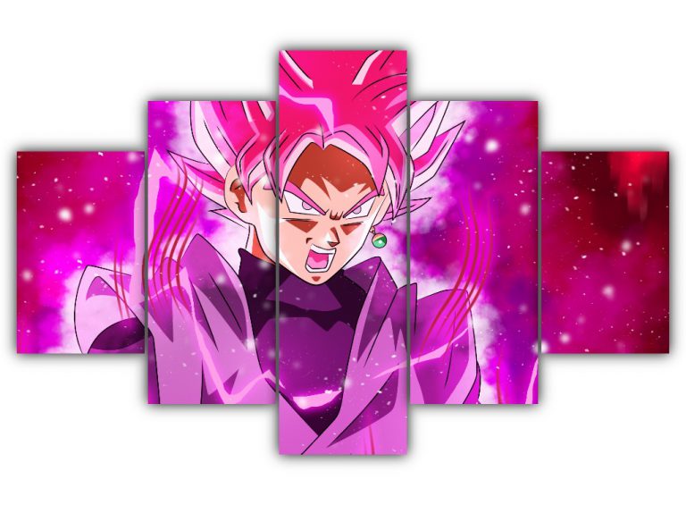 SSR Black Multi Canvas Art