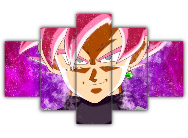 SSR Black Multi Canvas Art